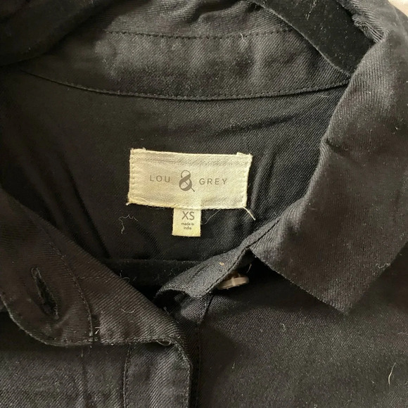 NWOT L&G Collared Button Up Long Sleeve Mini Dress - Picture 5 of 6